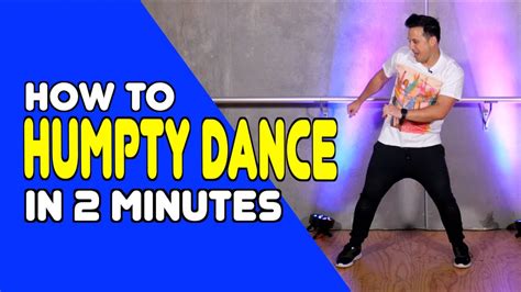 How to Do the Humpty Dance: A Guide to an Unconventional Dance Routine