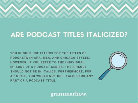 How to Write a Podcast Title in an Essay: Tips and Strategies for Effective Headlines