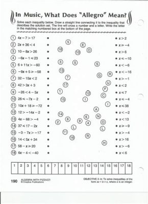 In music what does allegro mean math answer key: Exploring the Intersection of Music and Mathematics