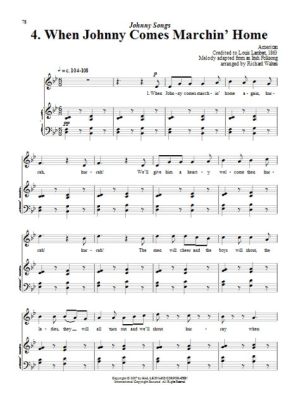 When Johnny Comes Marching Home Sheet Music: A Deeper Exploration